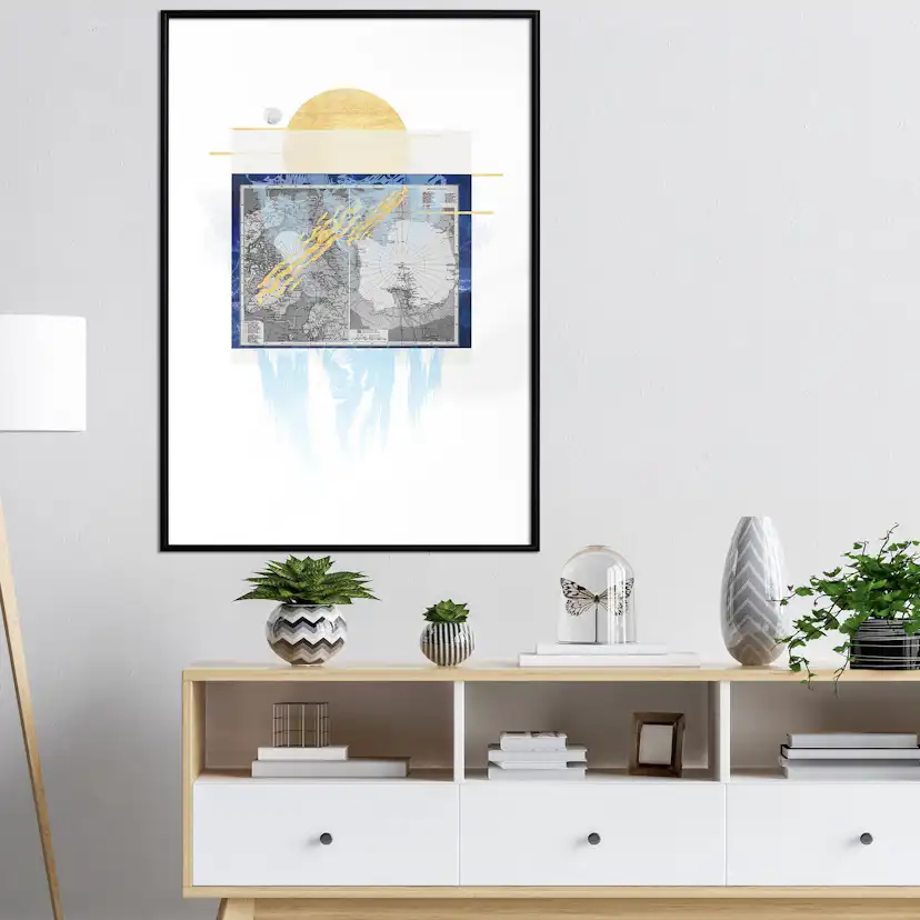 Poster Artgeist Affisch Antarctica