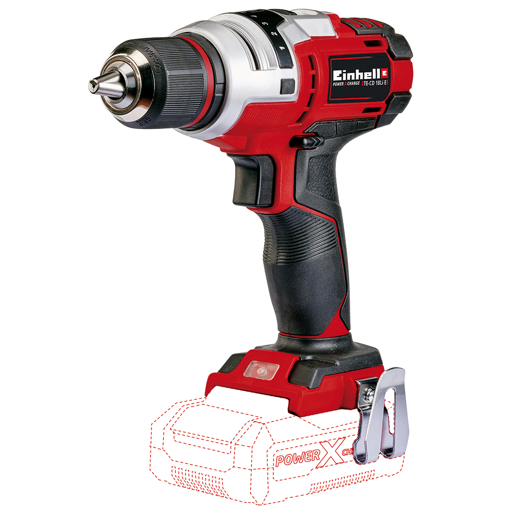 Borrskruvdragare Einhell TE-CD 18 Li-E Solo