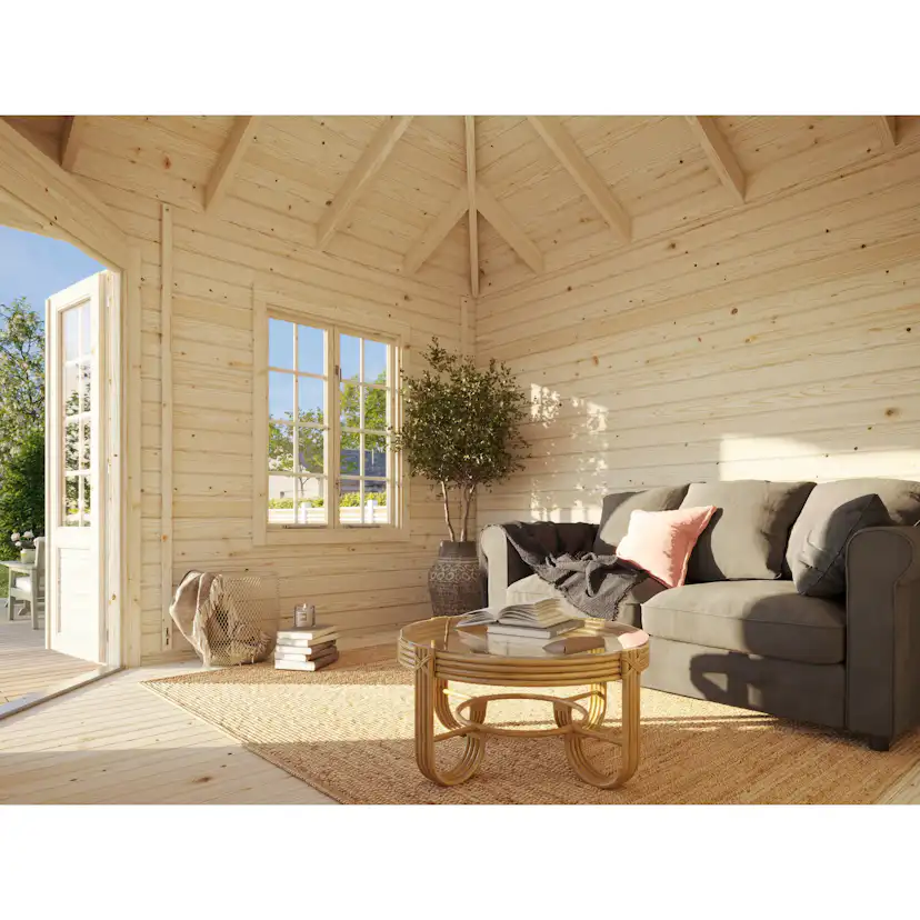Melanie 9,6 m2 Impregnerad transparent