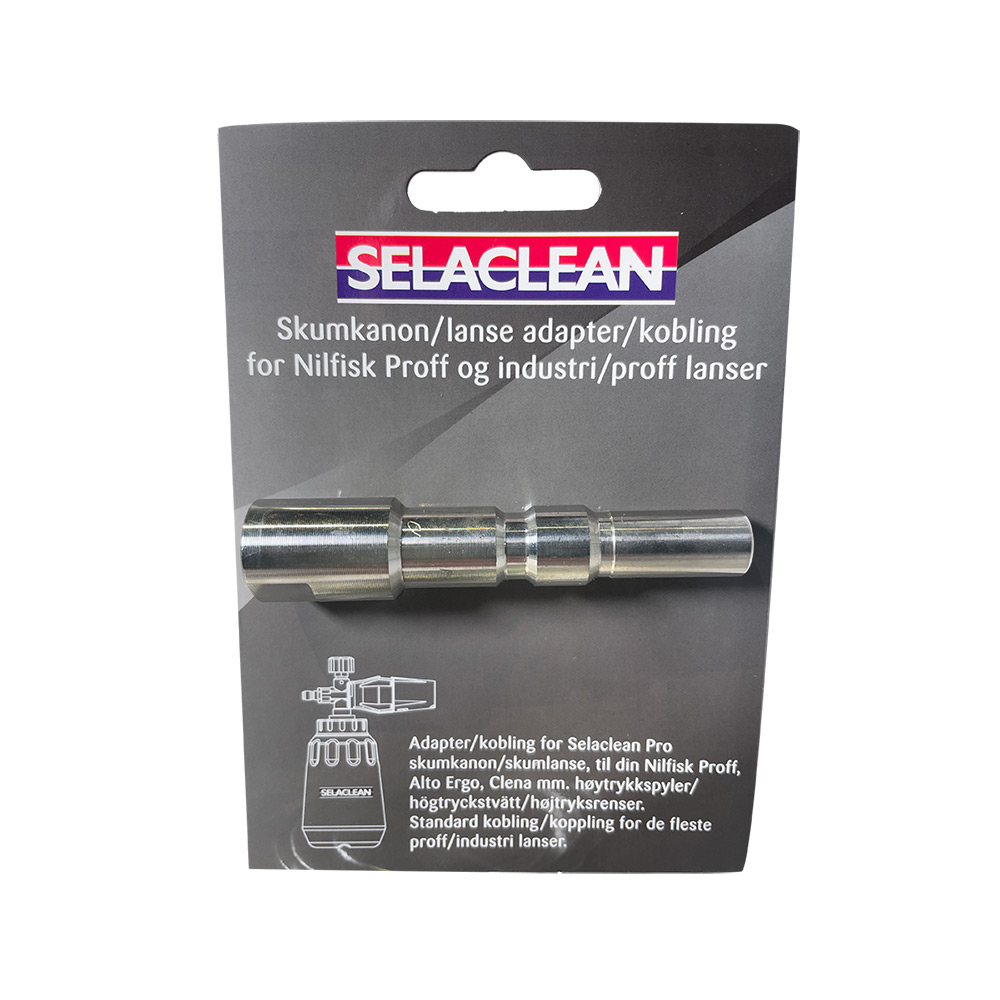 Högtryckskoppling Selaclean För Nilfisk Proffs & Industri/Proff-lansar Okq8 Tvätthall 1/4 tum inv