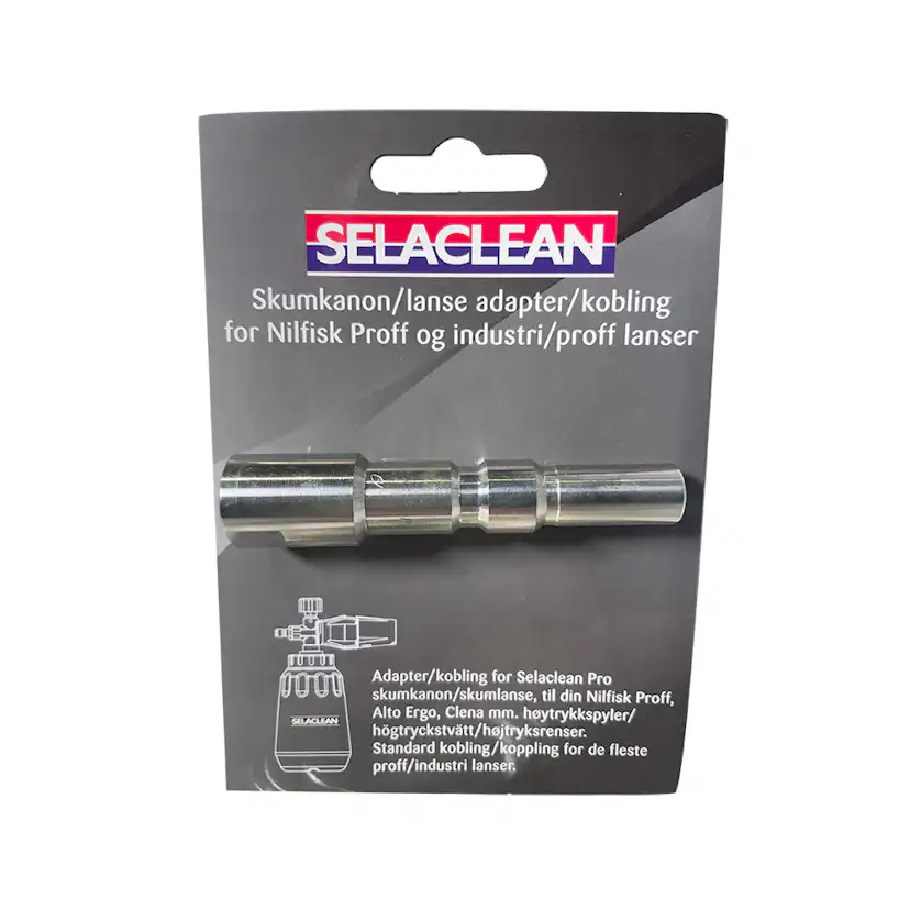Högtryckskoppling Selaclean För Nilfisk Proffs & Industri/Proff-lansar Okq8 Tvätthall 1/4 tum inv