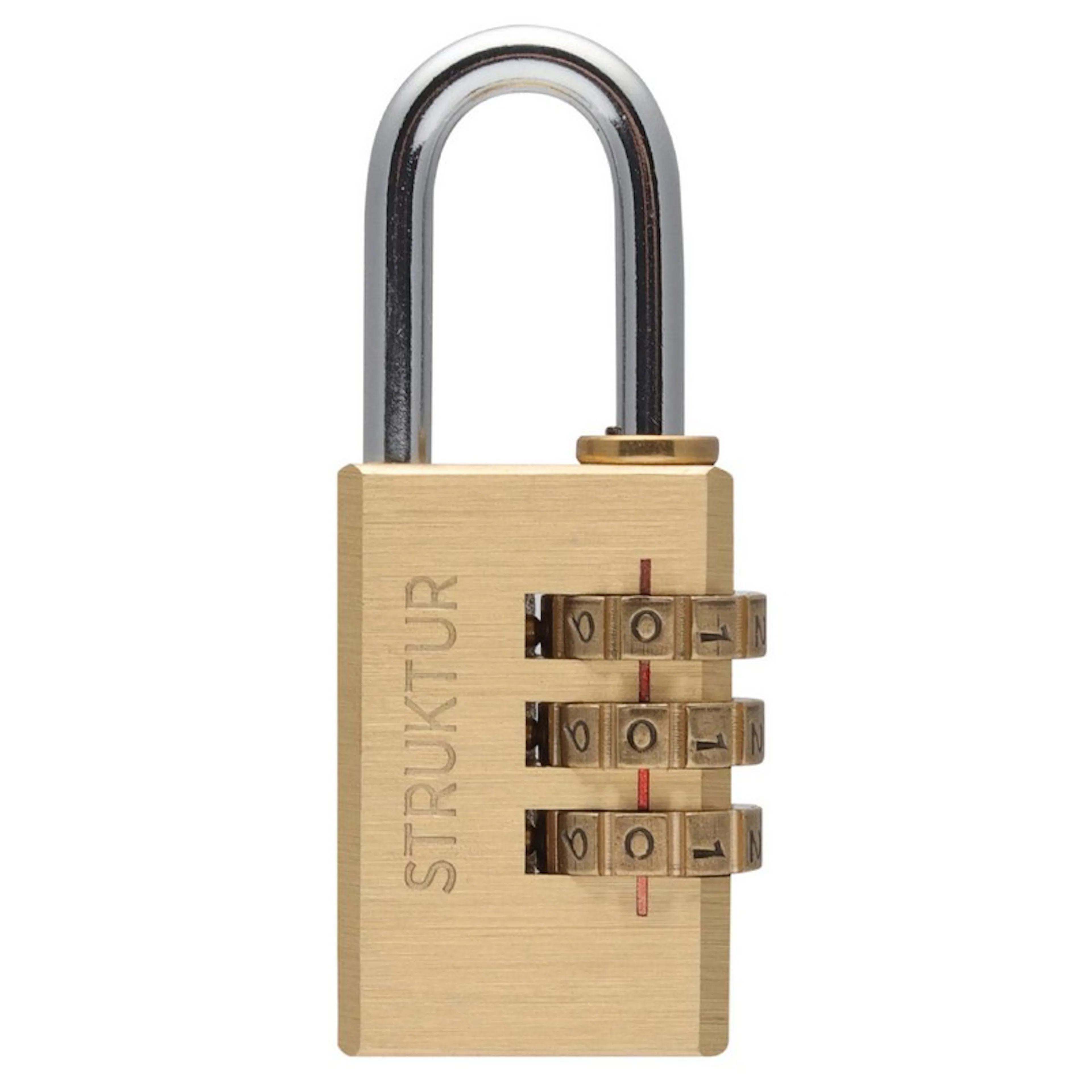 Kombinationshänglås Millers M Mässing