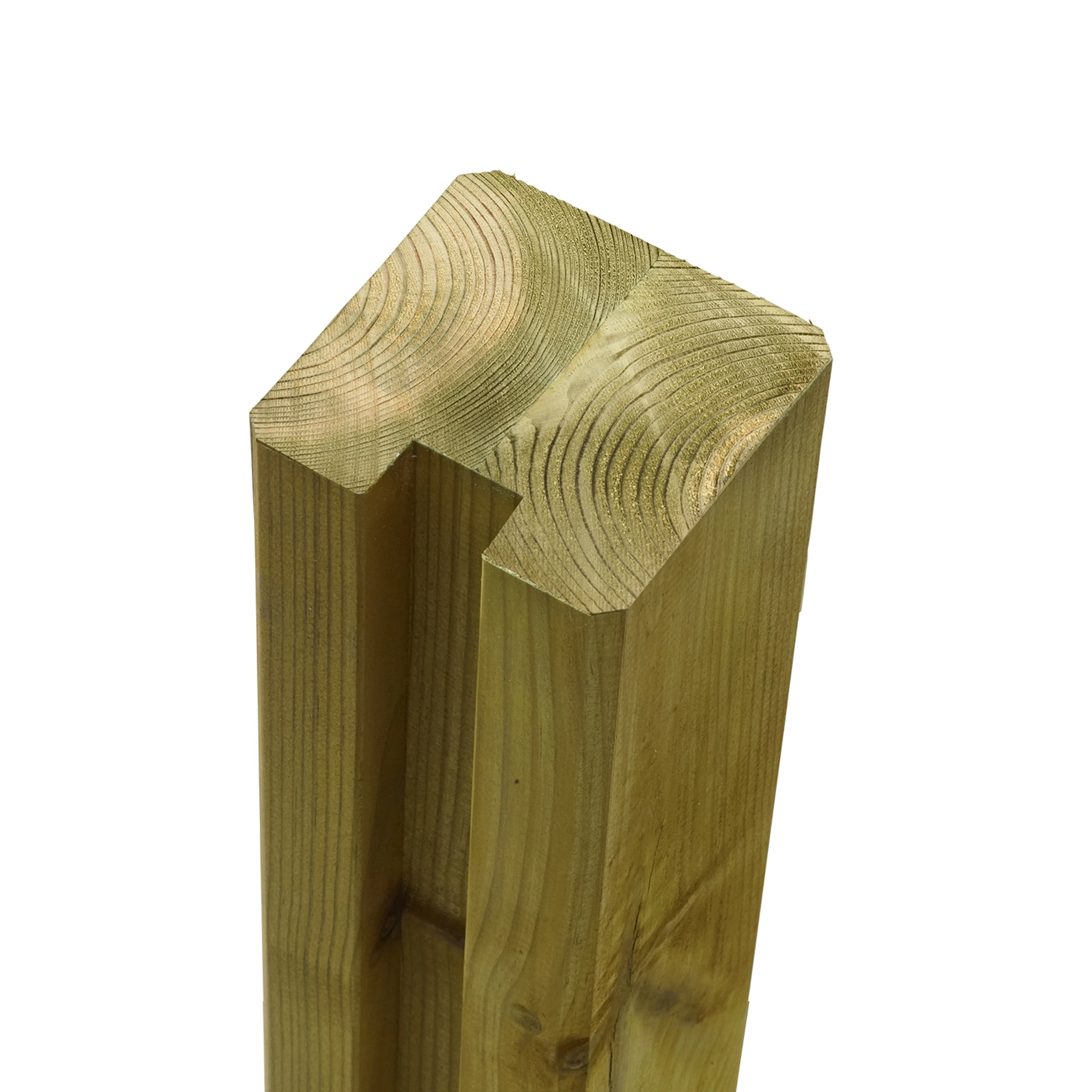 Omlimmade Profilstolpar PLUS 1 spor - 9x9x188 cm