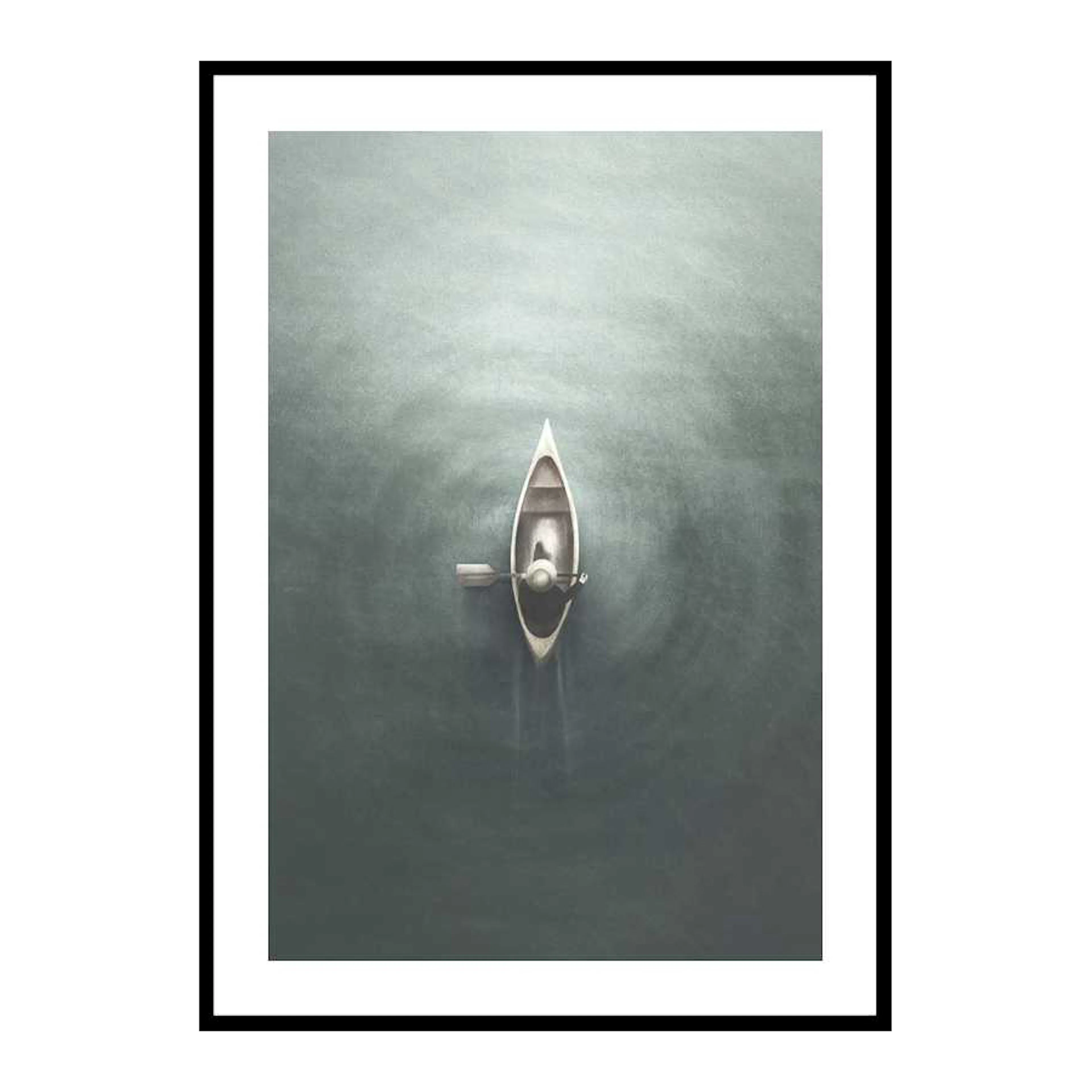 Aerial Canoe 50x70 cm