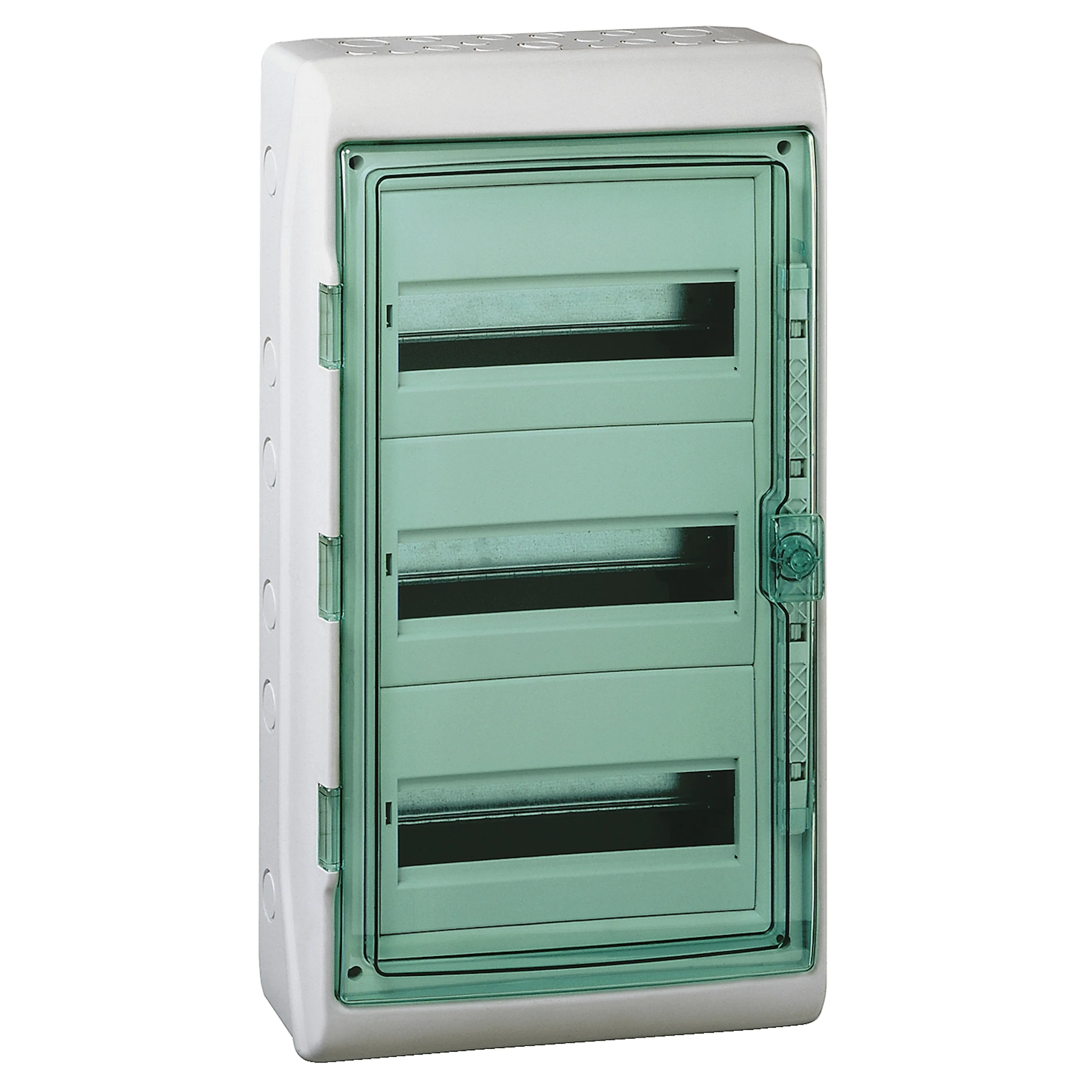 Normkapsling Schneider Electric Mureva Utanpåliggande 3 × 12 Moduler IP65