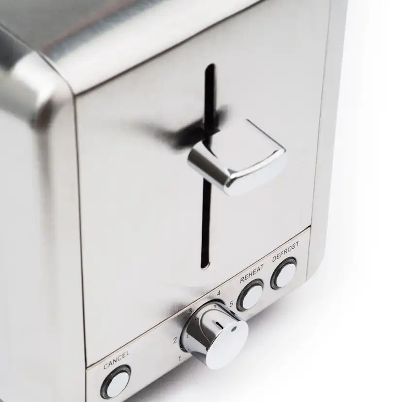 Brödrost Champion 2 skivor 925W BR220 Rostfri