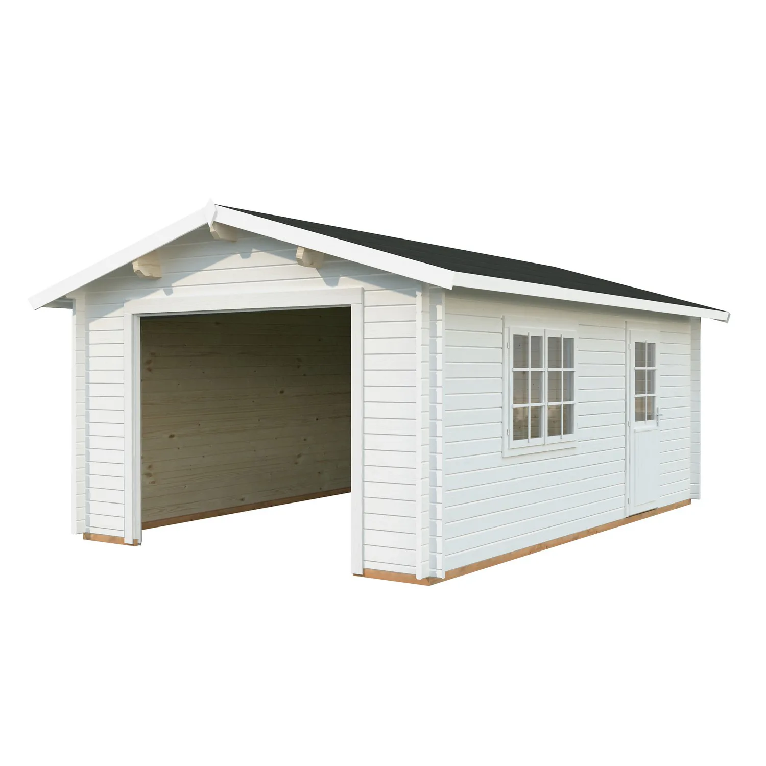 Roger 19,0 m2 ohne Tor PNT9016W2 Vit
