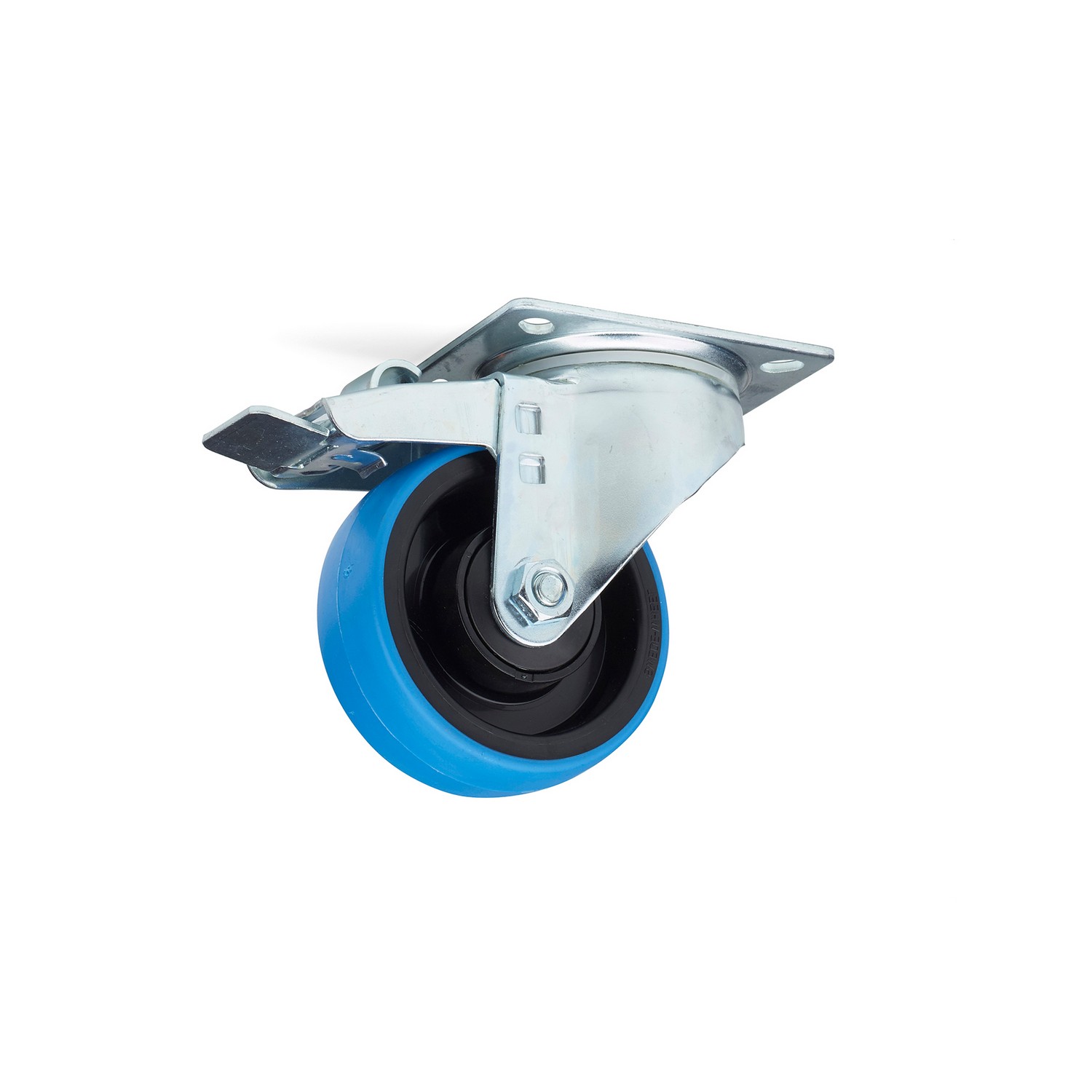 Containerhjul Habo 5010 med Broms 100 mm