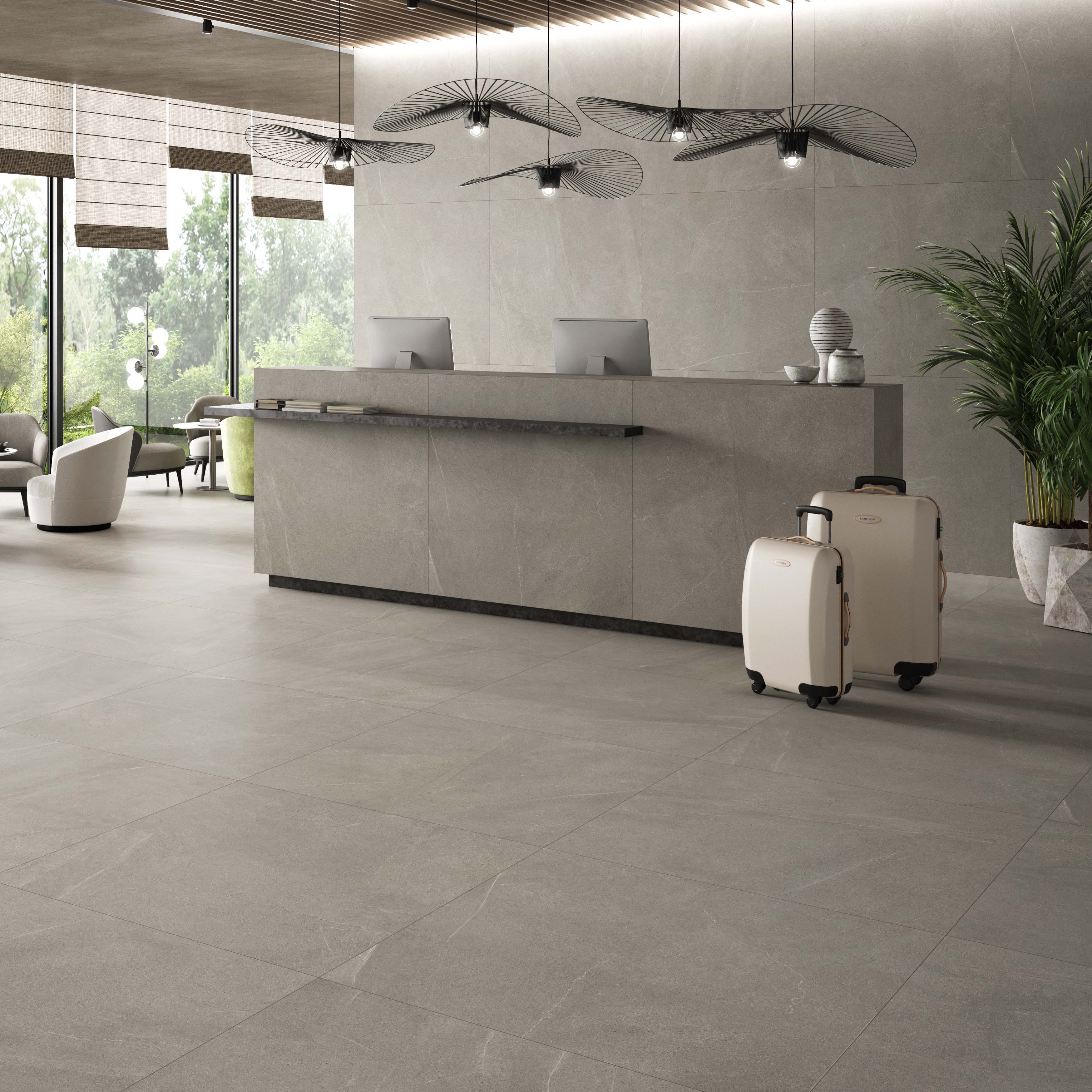 Klinker Tenfors Bellevue Grey Marmor Matt 60x60 cm