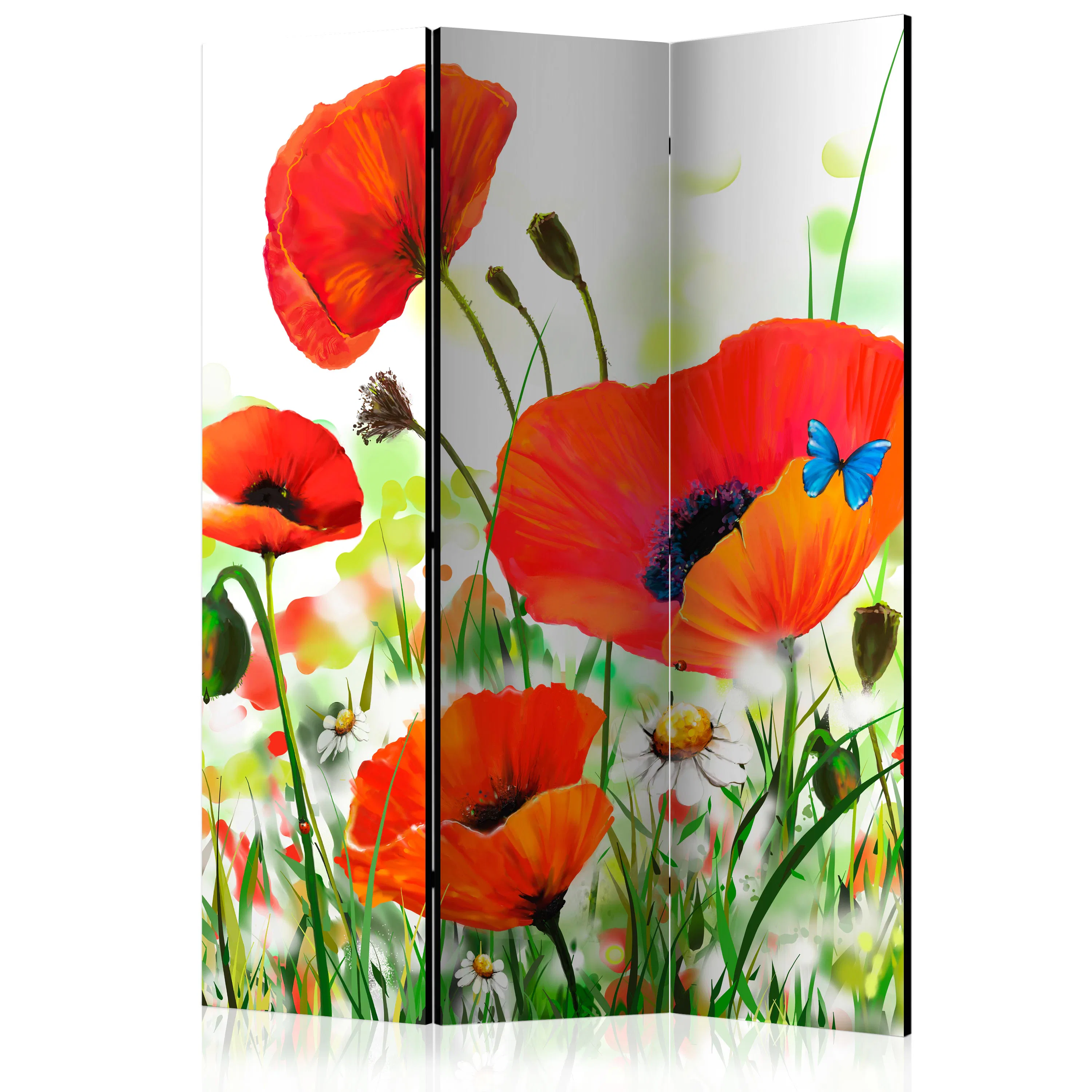 Rumsavdelare Arkiio Country Poppies 135x172 cm