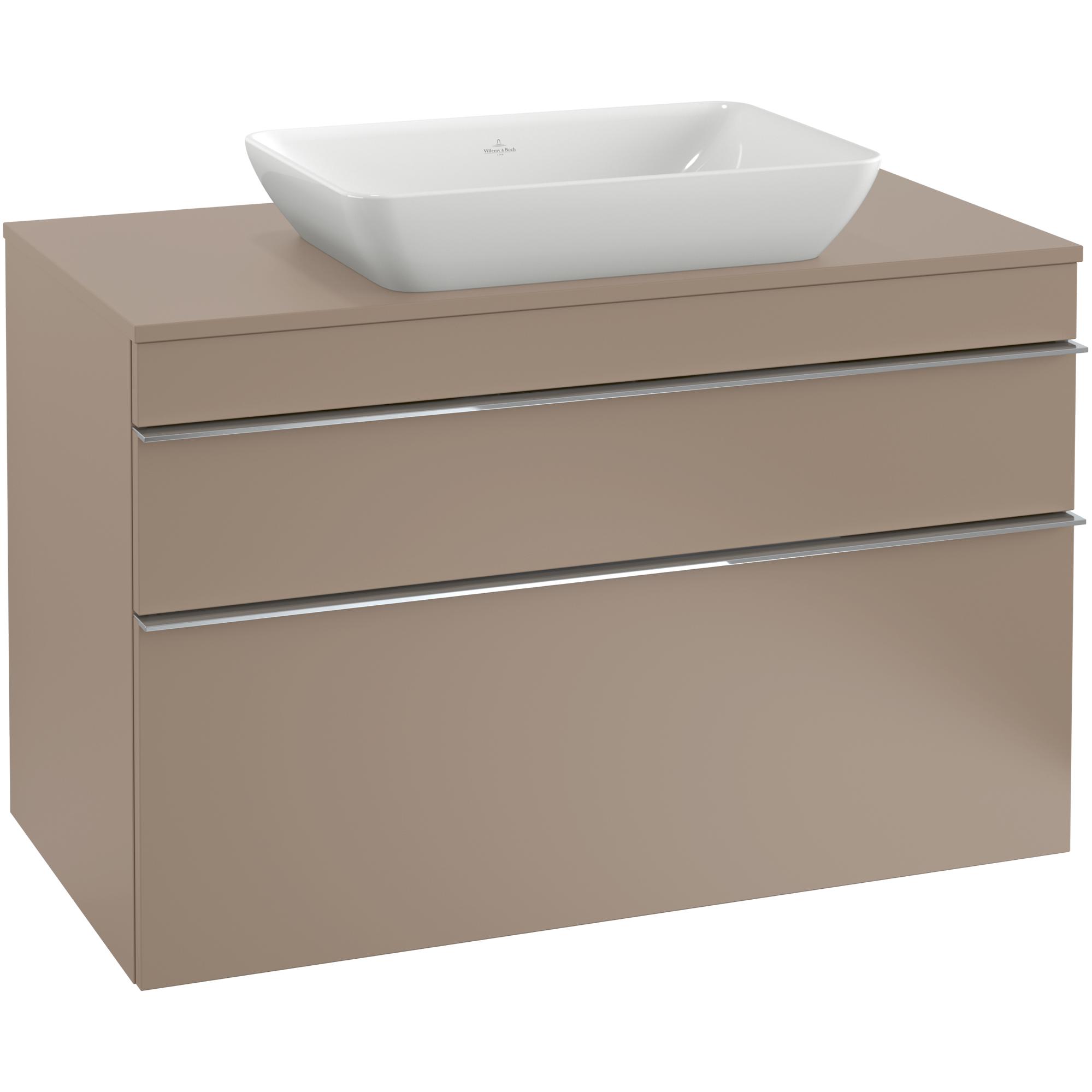 Tvättställ villeroy & Boch Venticello 411355R1 Vit Alpin CeramicPlus, för Väggmonterad blandare