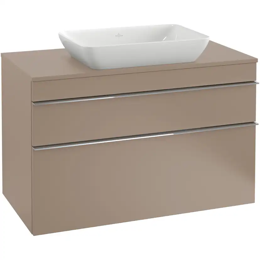 Tvättställ villeroy & Boch Venticello 411355R1 Vit Alpin CeramicPlus, för Väggmonterad blandare