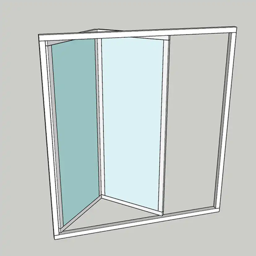 Vikparti Allvy Sunroom s30 2-Delad