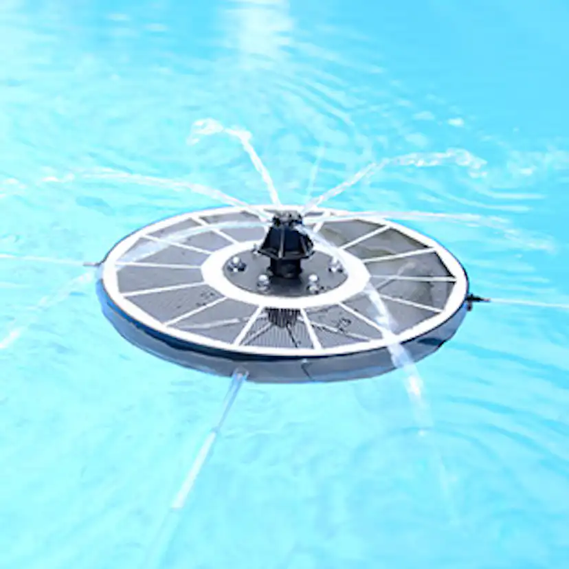 Fontän Heissner Flytande Soldriven 150 l/tim med Batteri