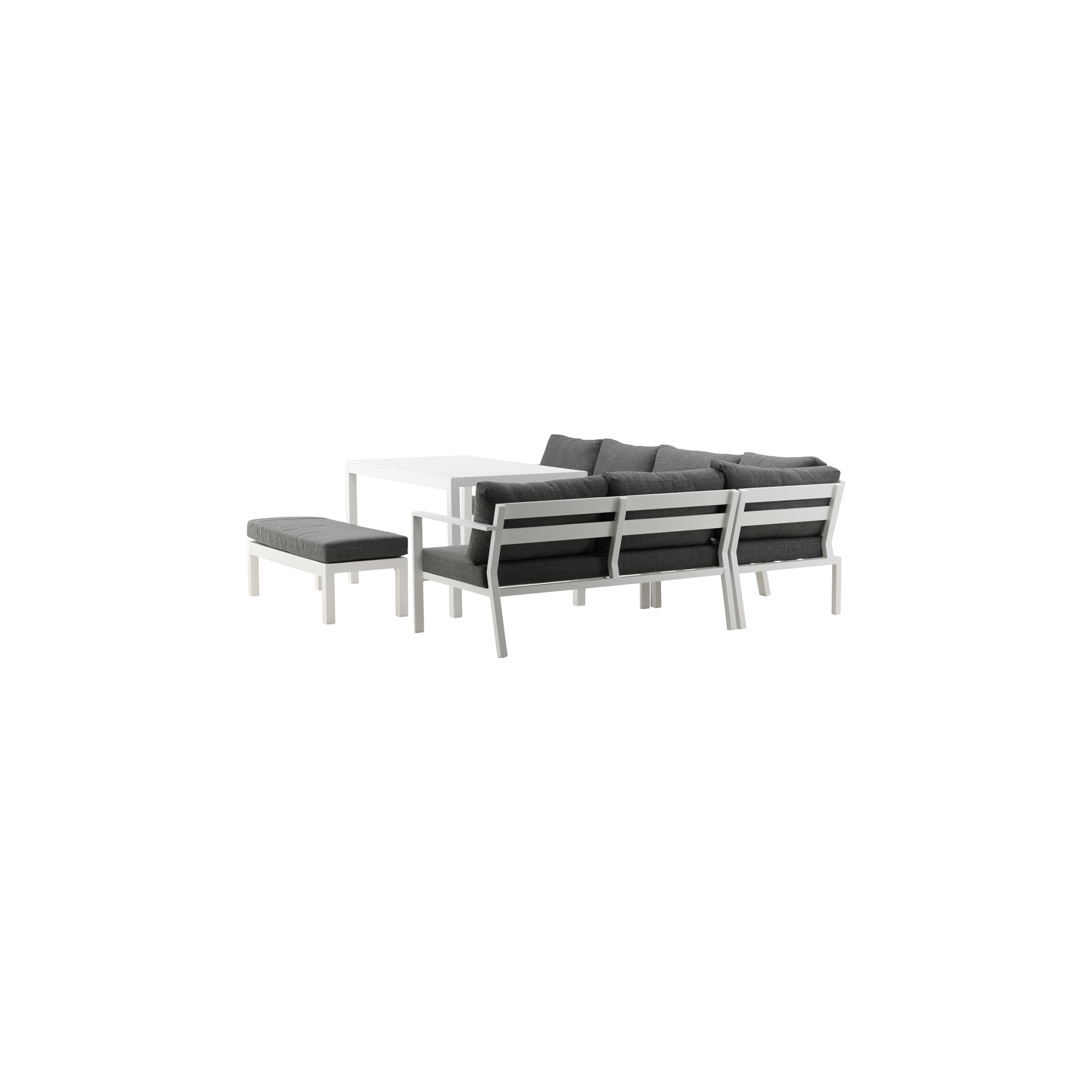 Ramos - Bench- Black / Grey - Aluminium - Aluminium -  middl Vit
