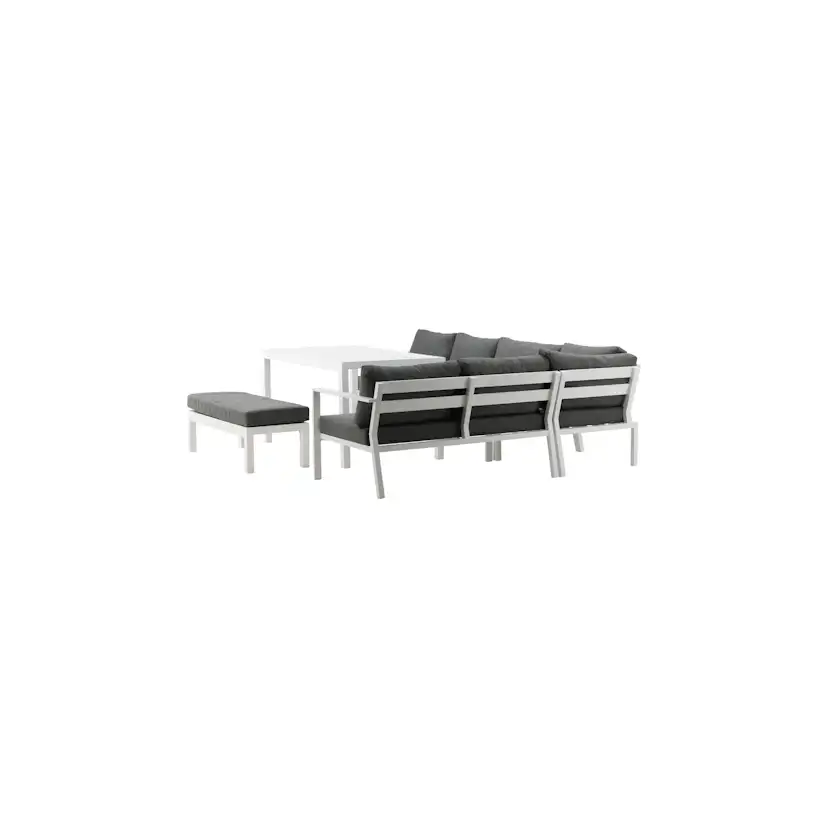 Ramos - Bench- Black / Grey - Aluminium - Aluminium - middl Vit