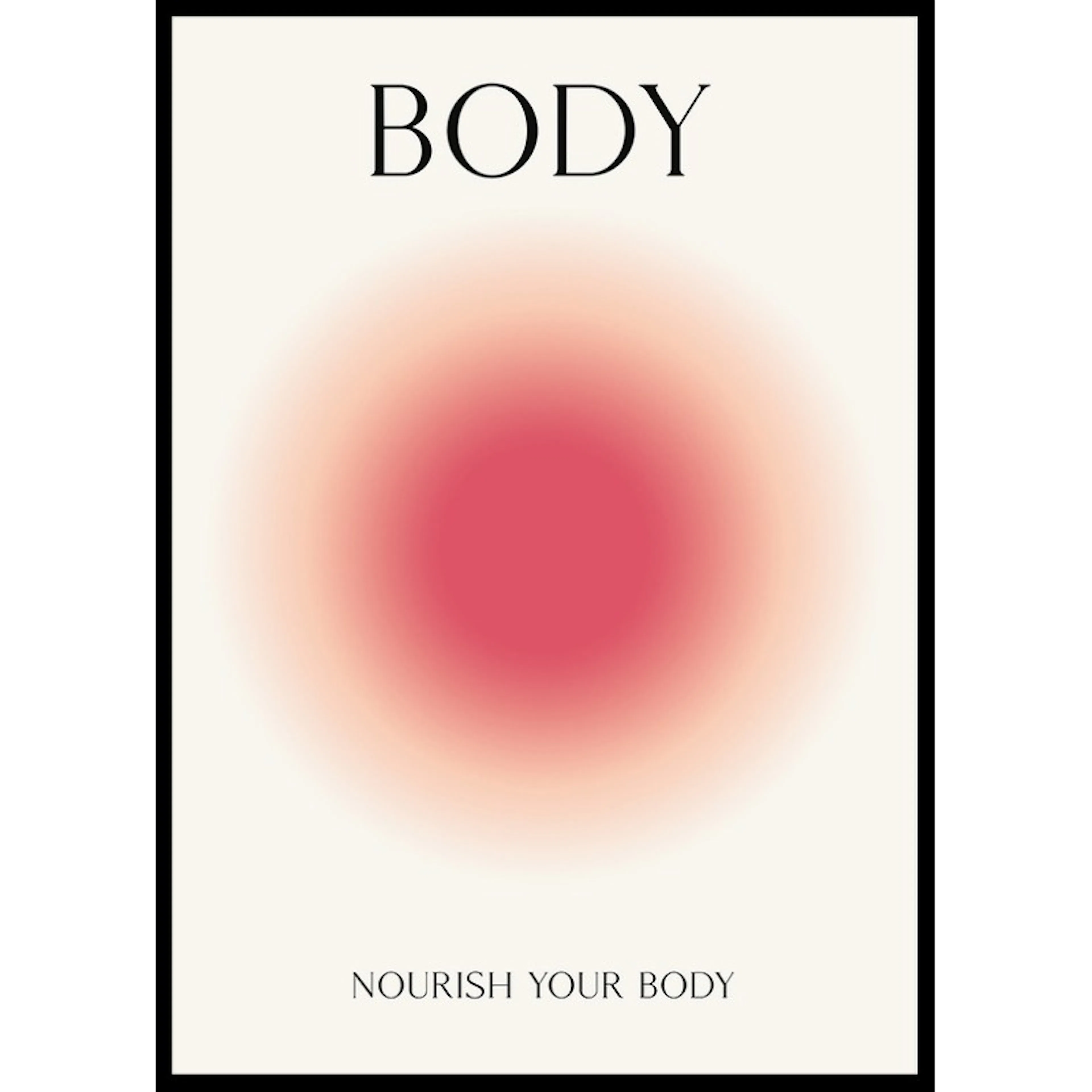 Positive Aura Body 50x70 50x70 cm