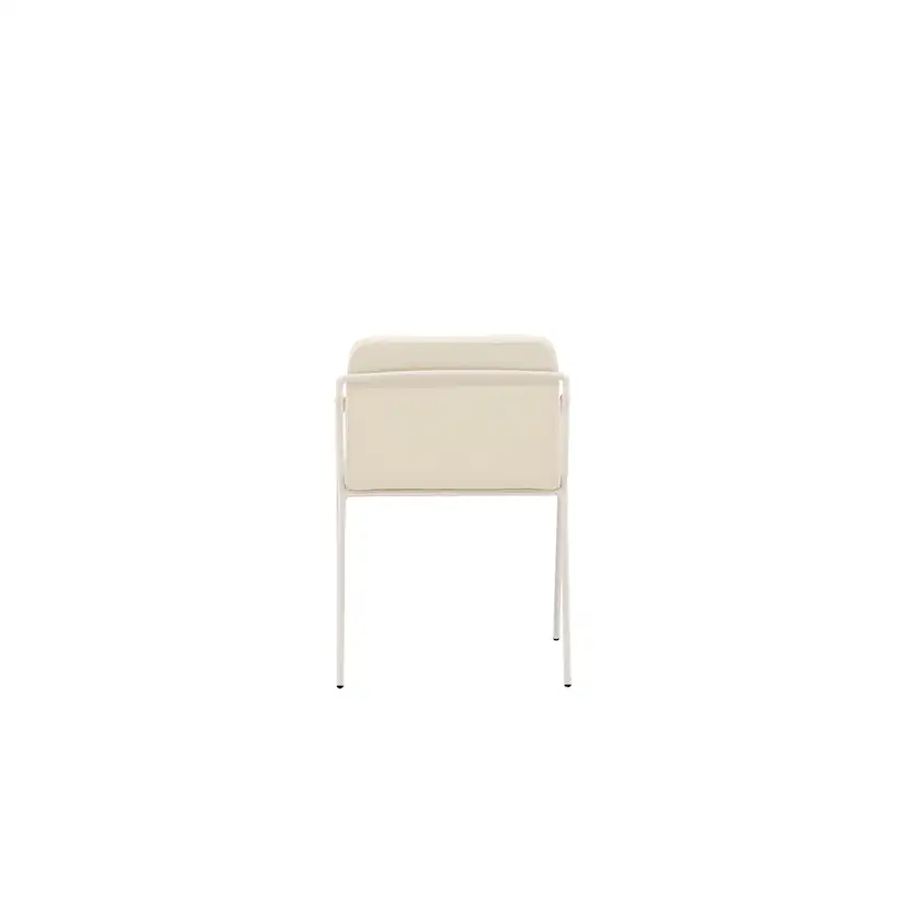 Tvist Dining Chair - Beige / Beige PU Beige