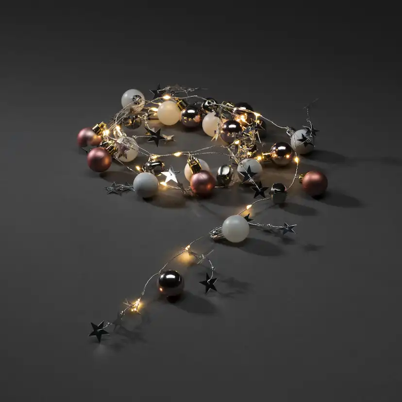 Ljusslinga Gnosjö Konstsmide Bollar 20 LED