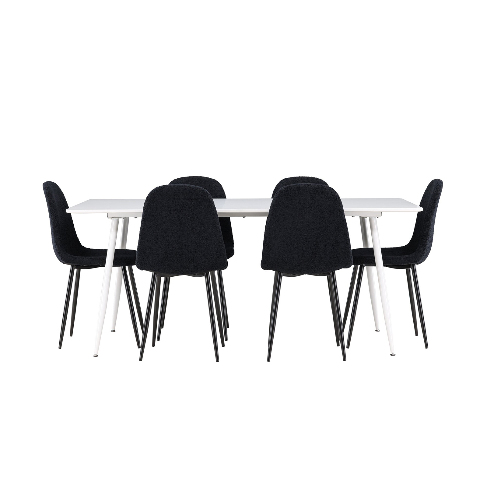 Matgrupp Venture Home Silar 180 med 6 st Polar Stolar Teddy