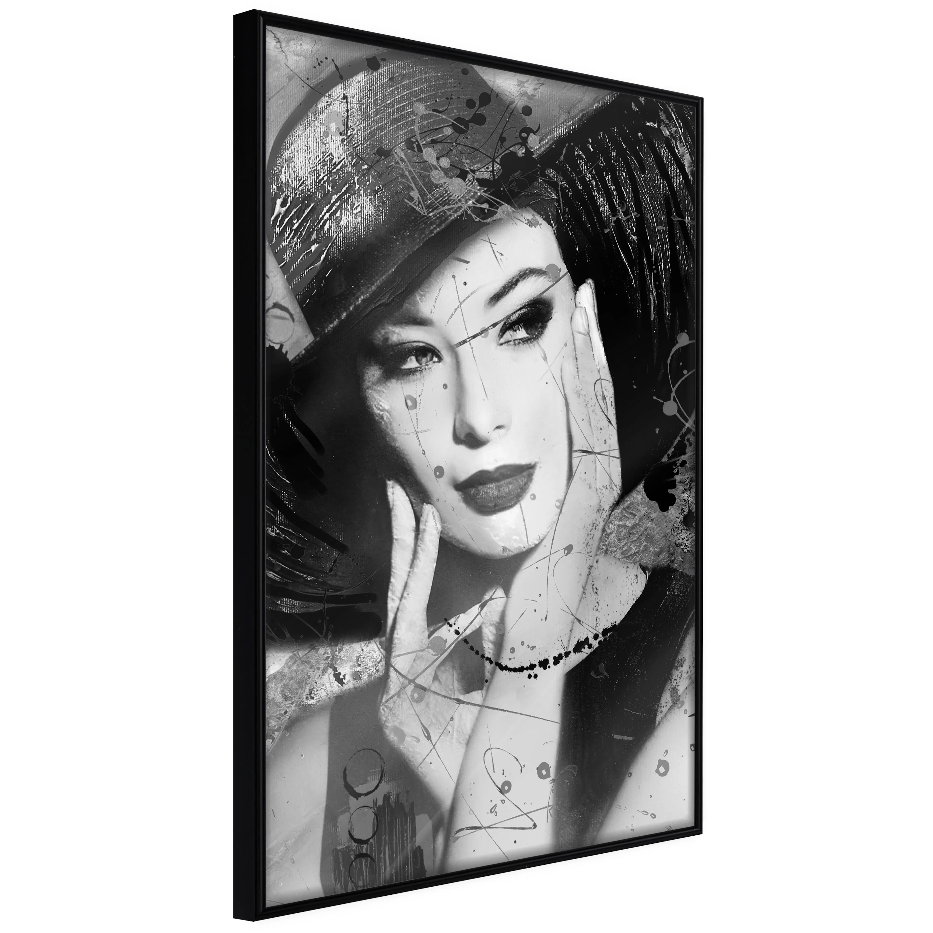 Affisch - Diva [Poster] 40x60 Svart ram, 40x60 cm