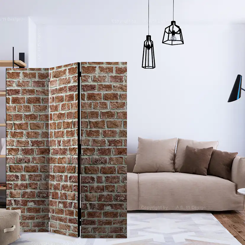 Rumsavdelare Skärmvägg Arkiio Brick Space 135x172 cm