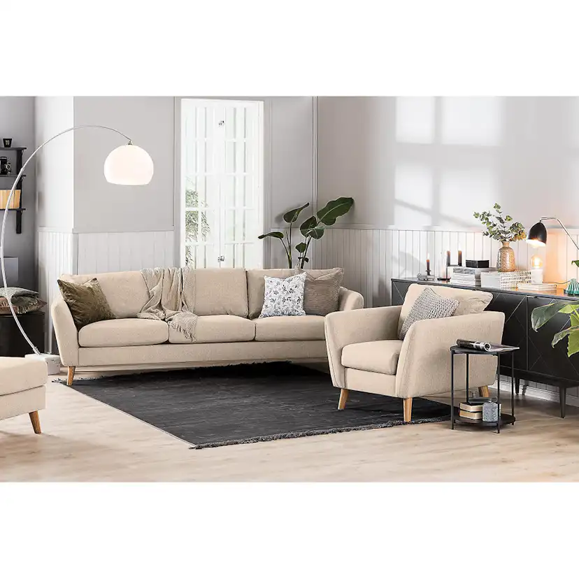 Trend Fåtölj Beige Tyg