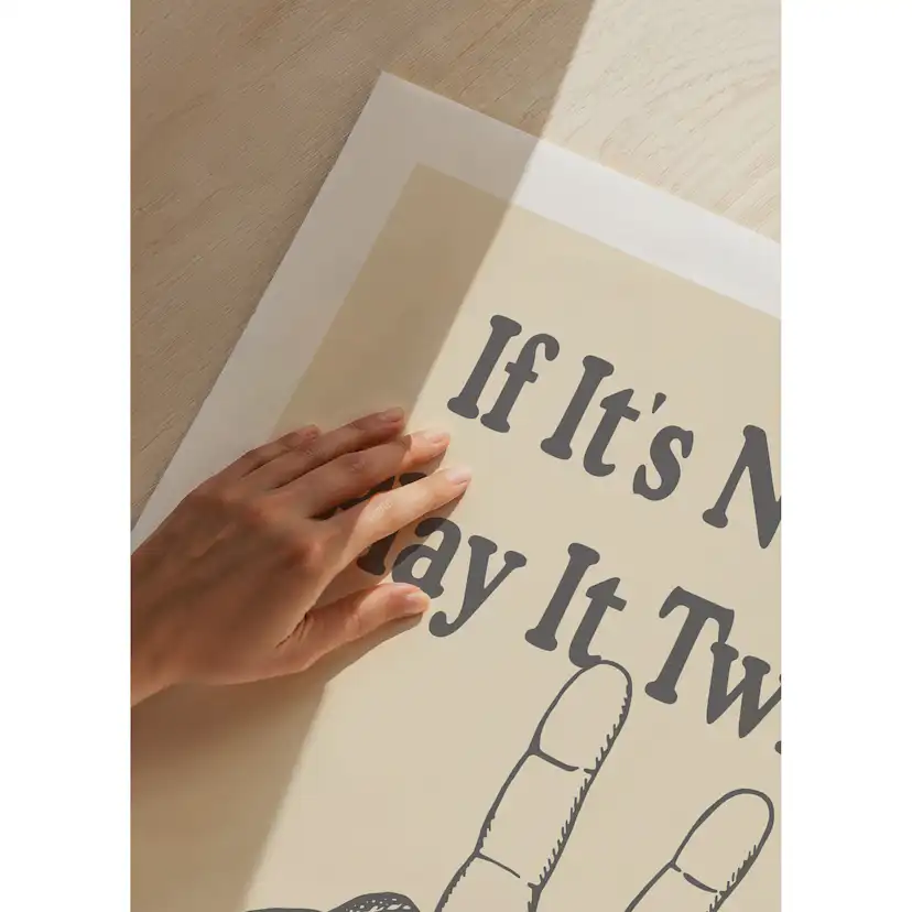 Poster Gallerix Nice Play Twice