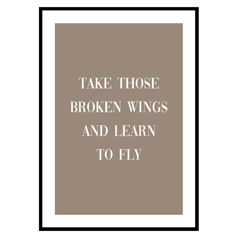 Poster Gallerix Broken Wings
