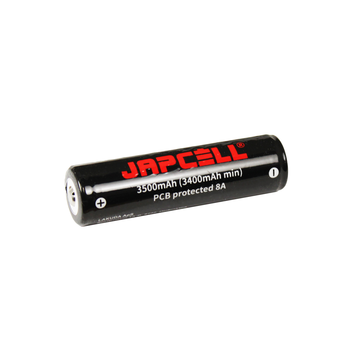 Litiumbatteri Japcell 18650 Li-Ion Uppladdningsbart 3500mAh