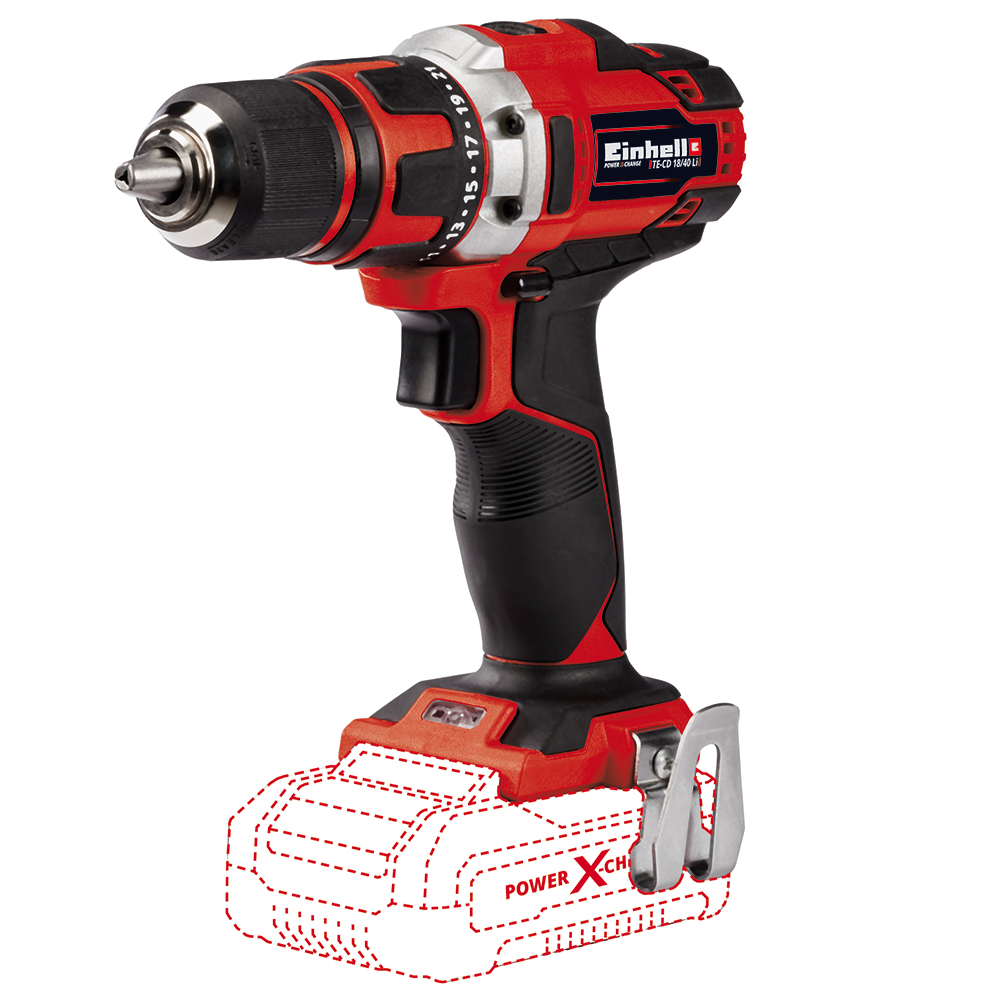 Borrskruvdragare Einhell TE-CD 18/40 Li-Solo