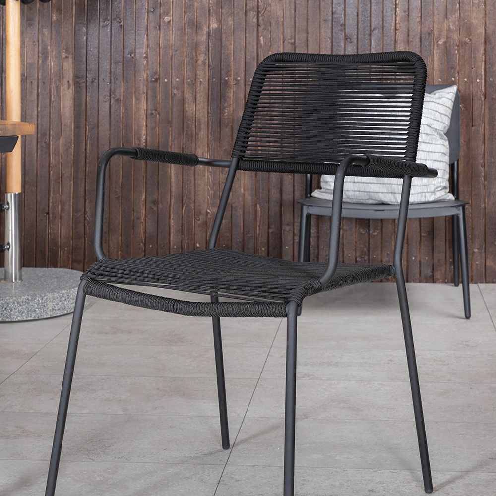 Matgrupp Venture Home Chane med 4 Lumi Matstolar