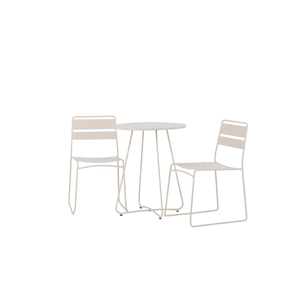 Cafégrupp Venture Home Bacong Bord med 2 Lina Stolar