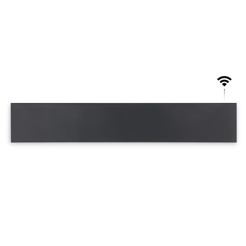 Elelement Adax Neo L WT WiFi Grå Höjd 300mm Djup 87mm 230V Stickkontakt