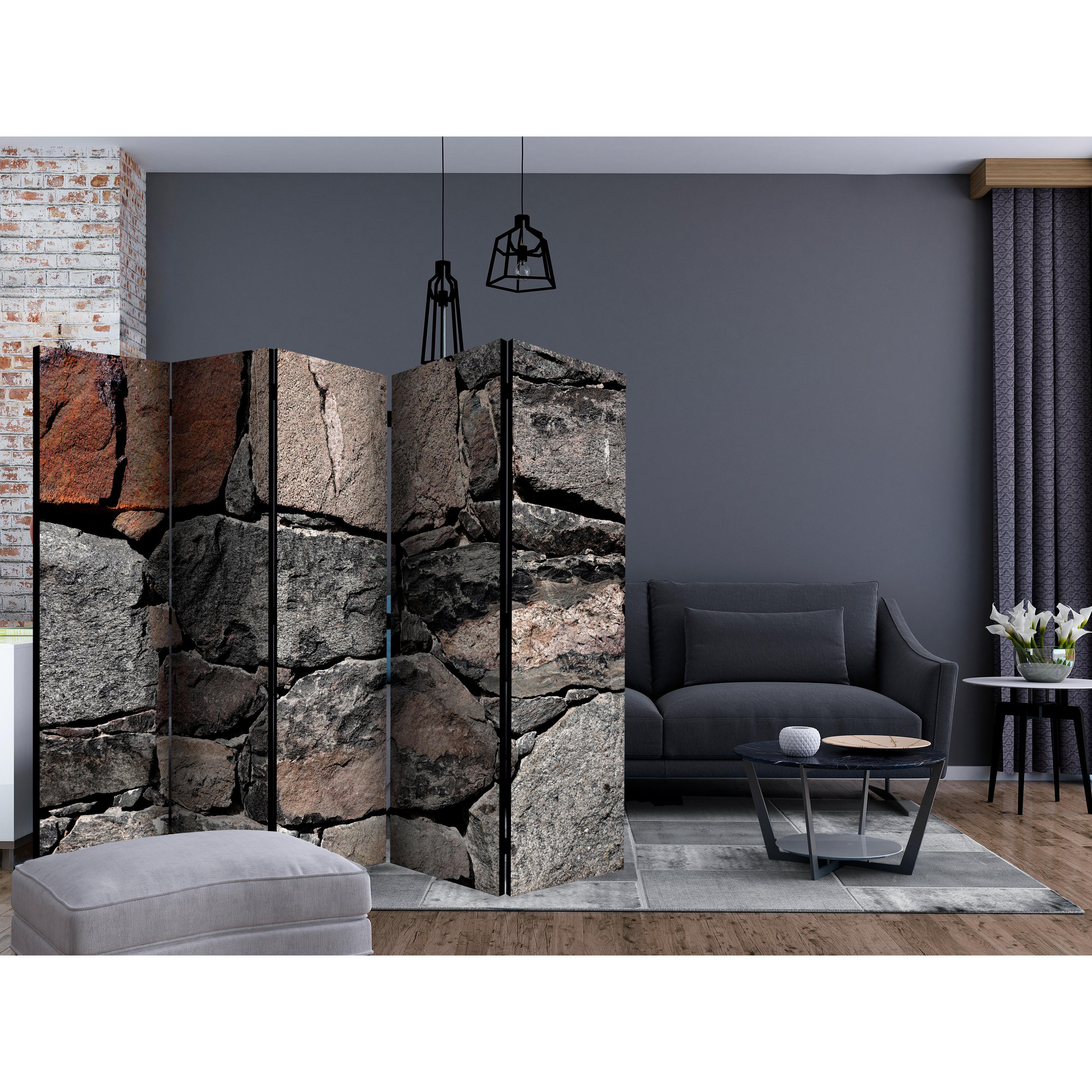 Rumsavdelare Arkiio Dark Stones II 225x172 cm