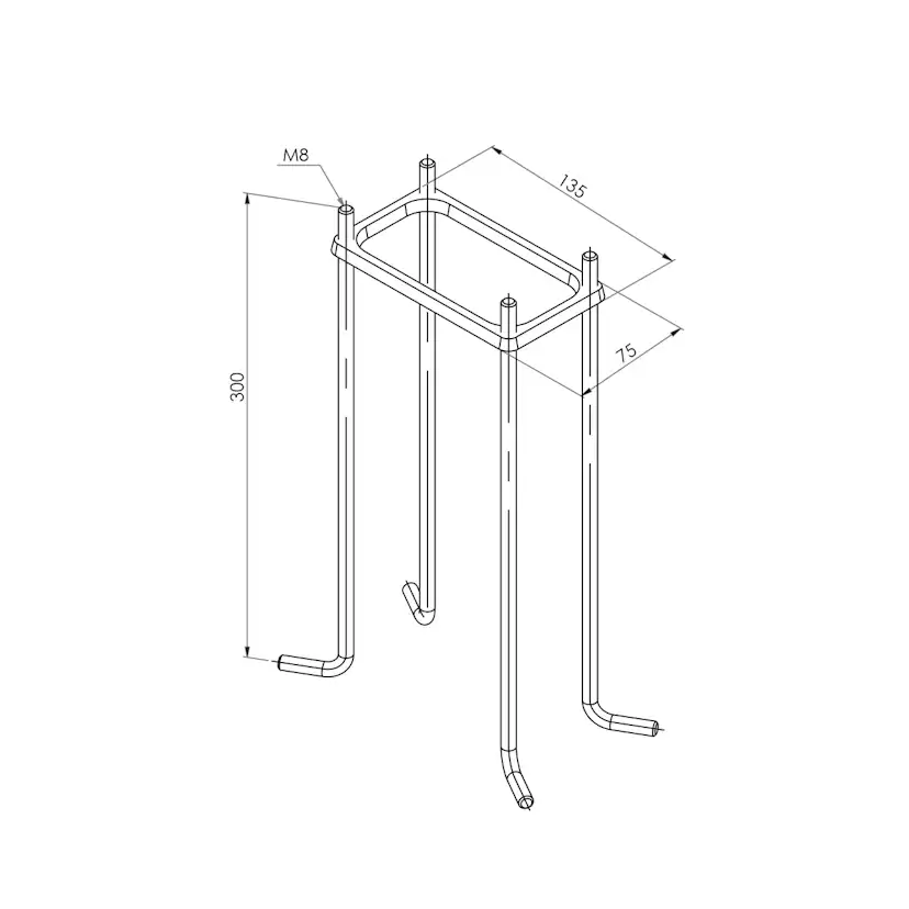 Ingjutningsfäste Norlys Namsos