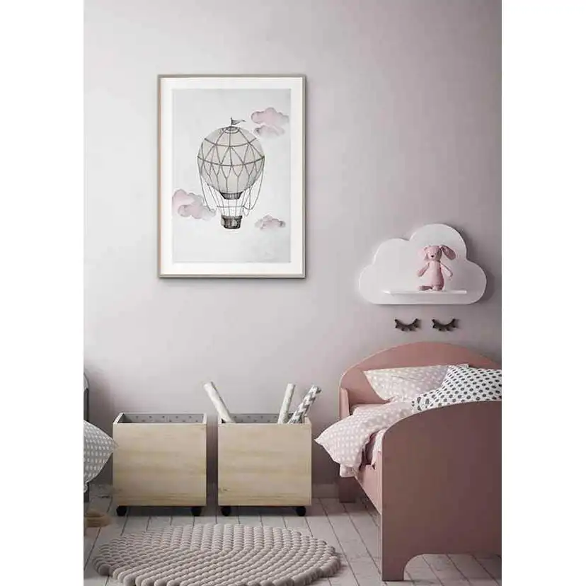 Poster Gallerix Watercolor Hot Air Balloon