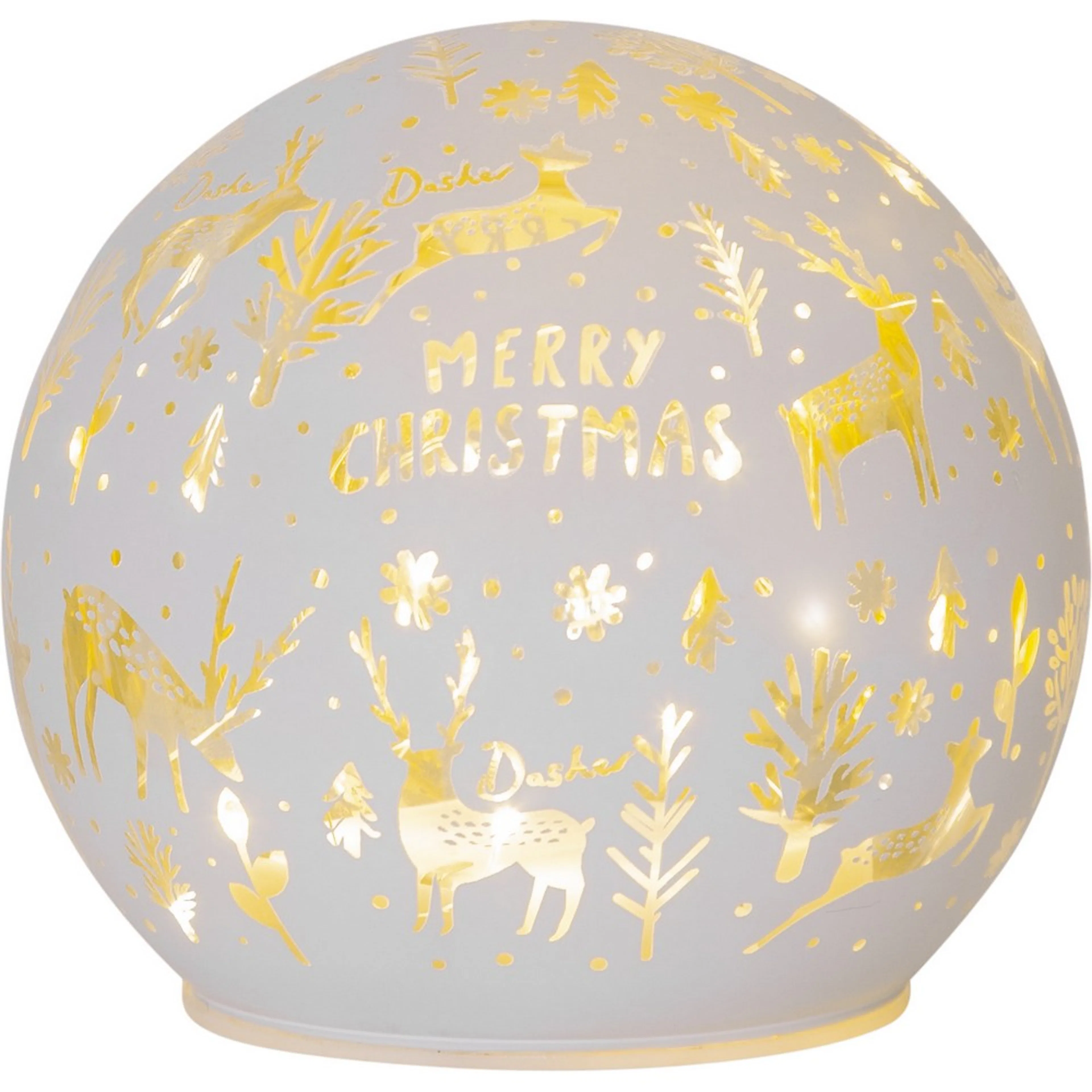 Glasdekoration MerryX-mas D: 120 mm