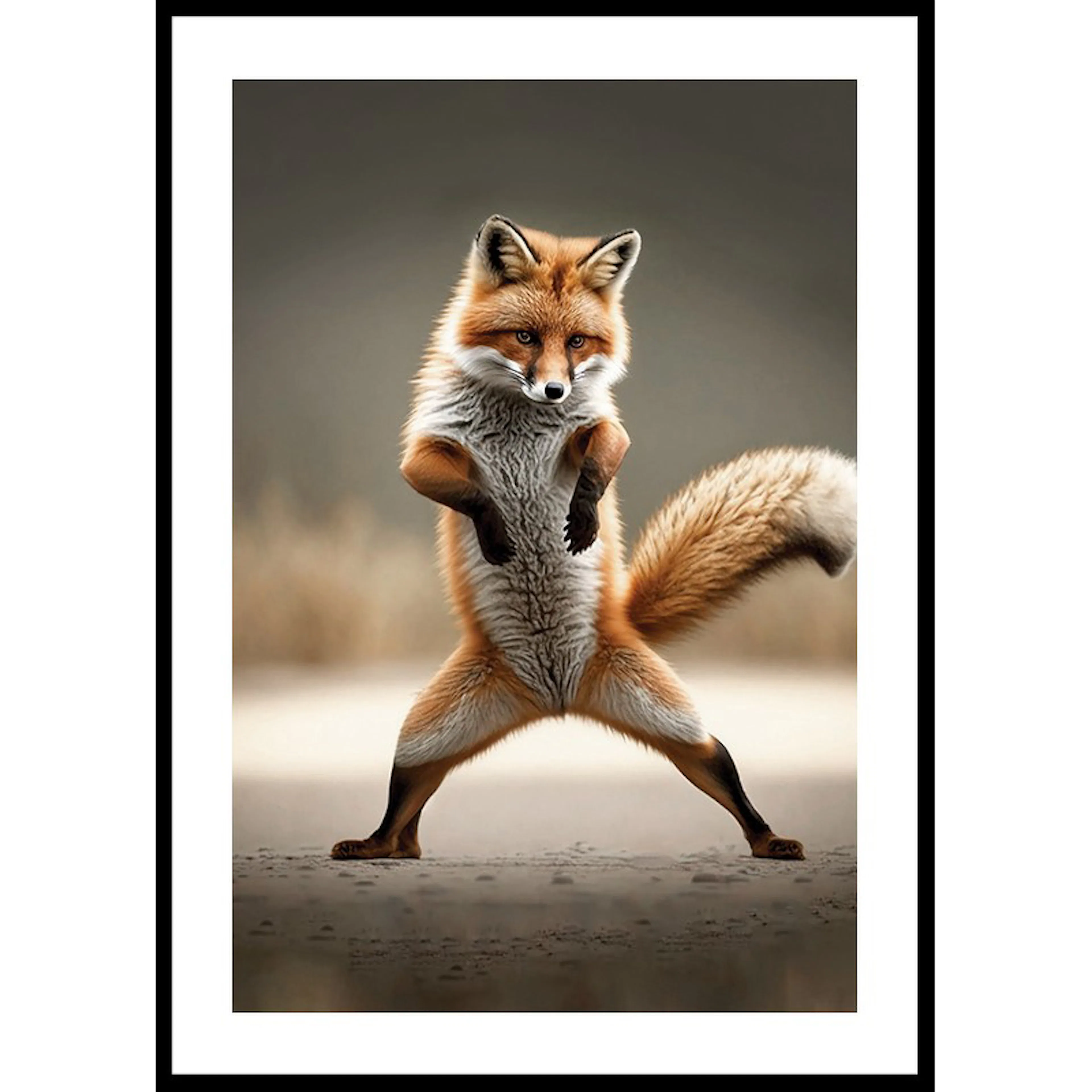 Poster Gallerix Dancing Fox
