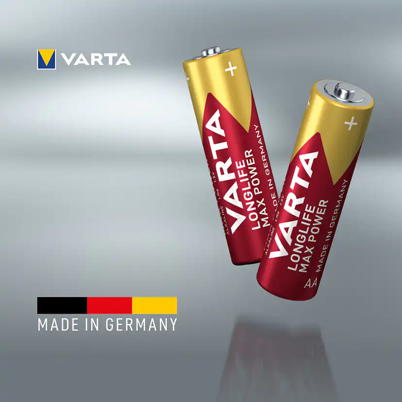 Batteri VARTA Alkaliska Max Power LR6/AA 4-Pack