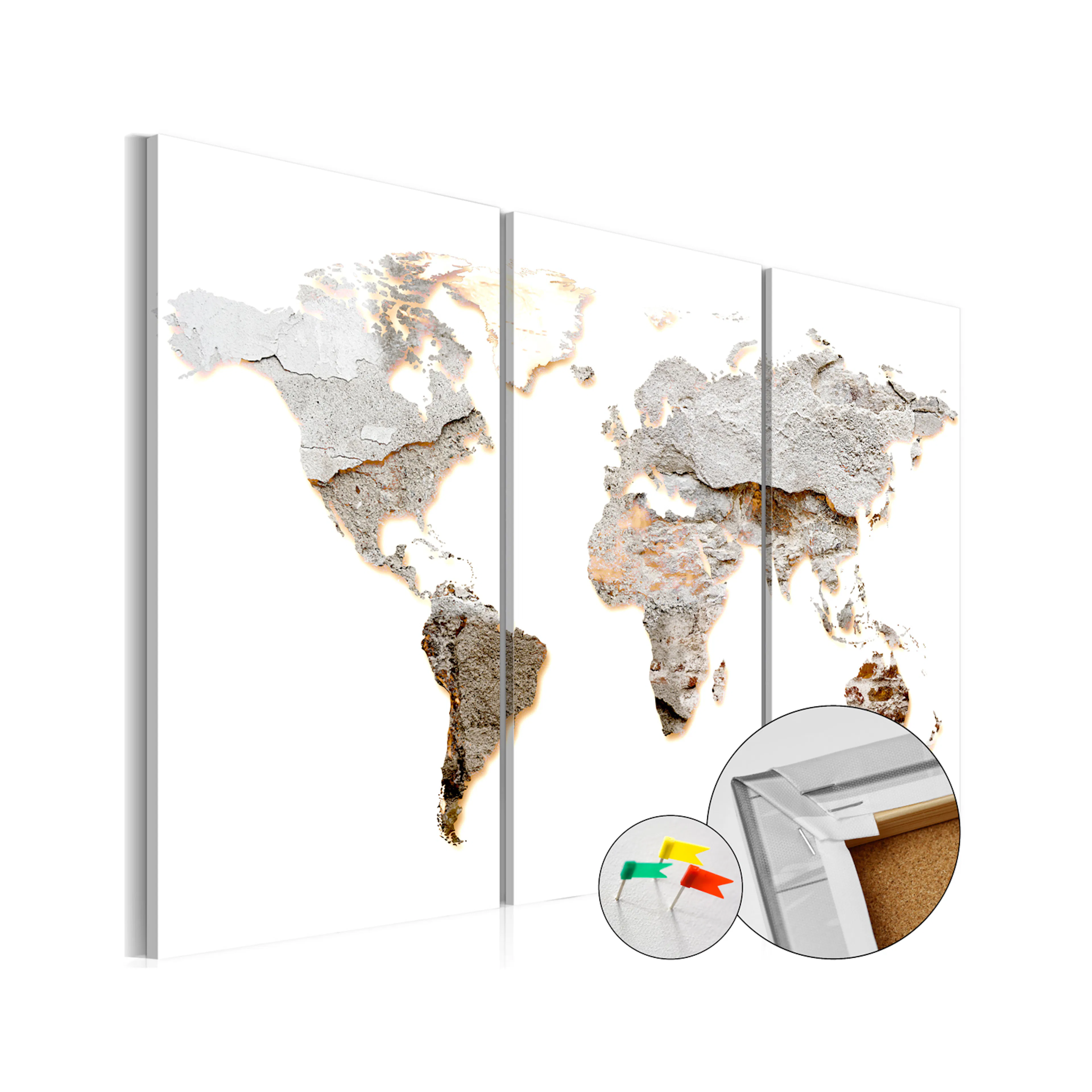 Anslagstavla Arkiio Concrete Continents