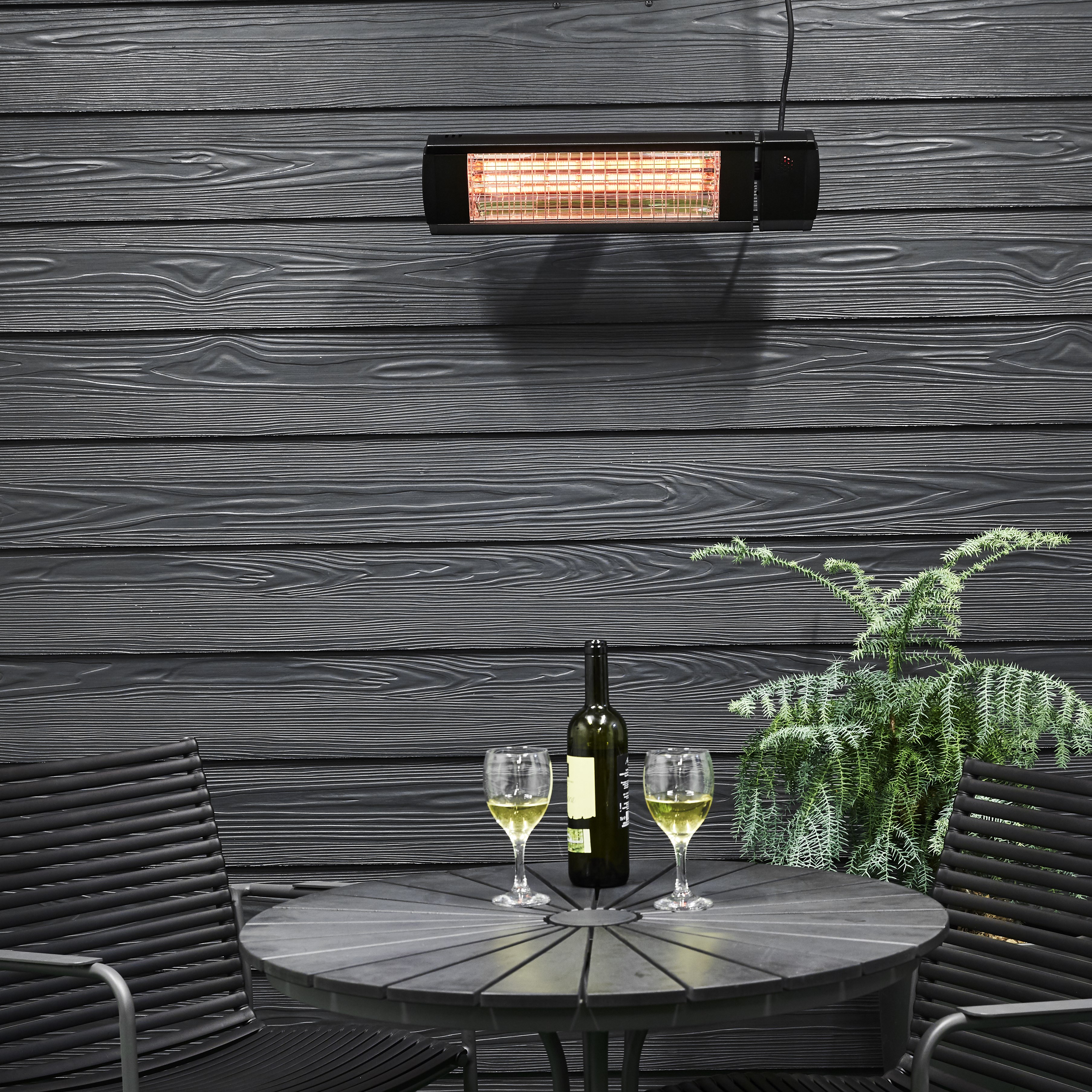 Terrassvärmare Heat1 Eco High-line 1500W