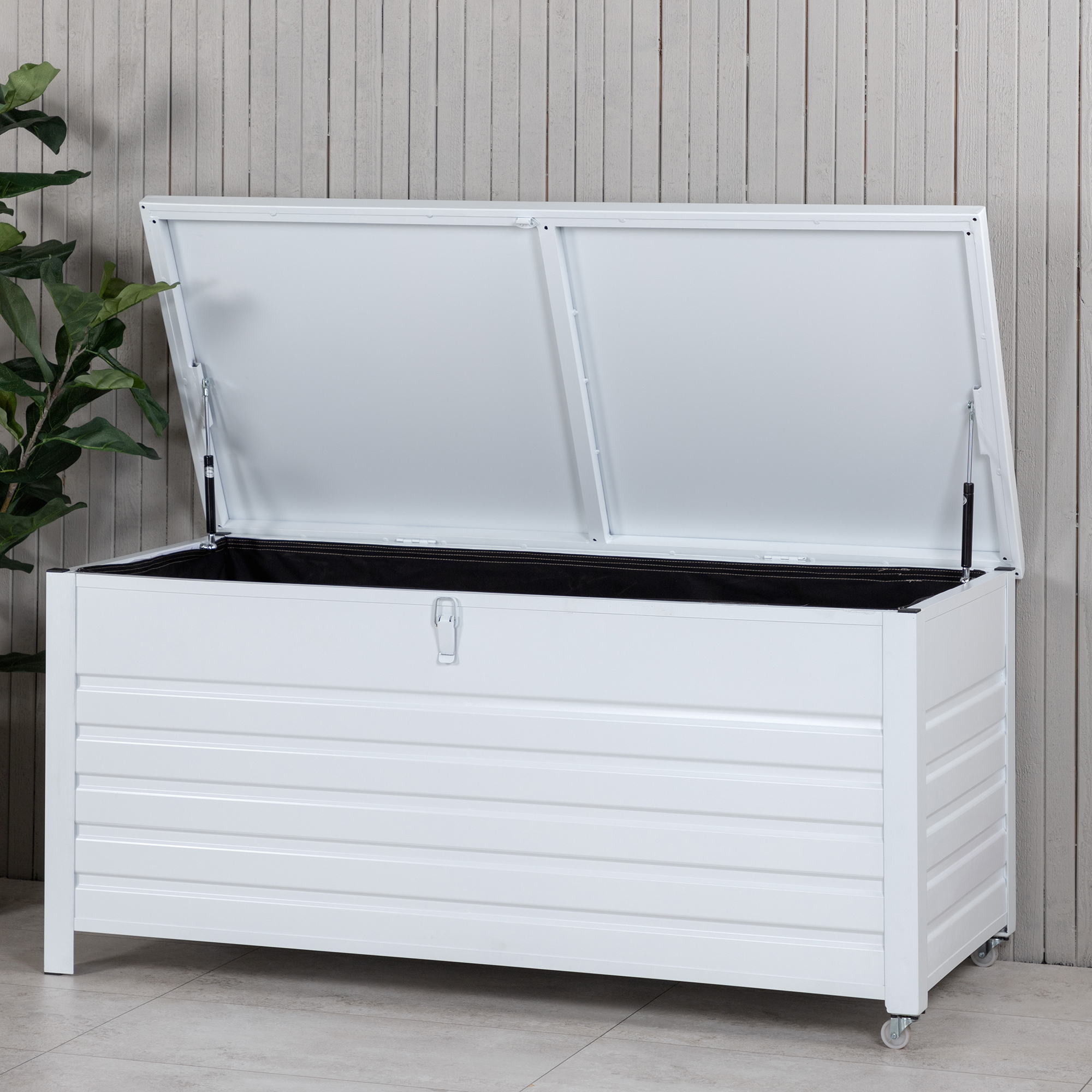 Elsa cushion box-white Vit
