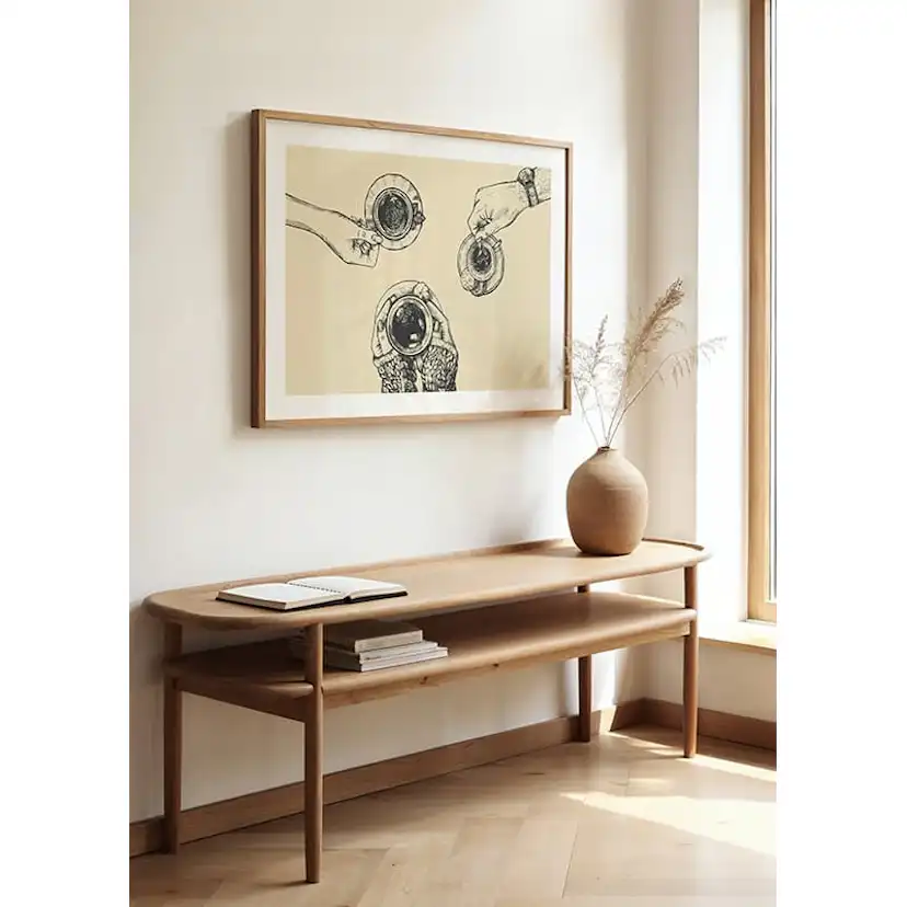 Poster Gallerix Vintage Coffee Drawing