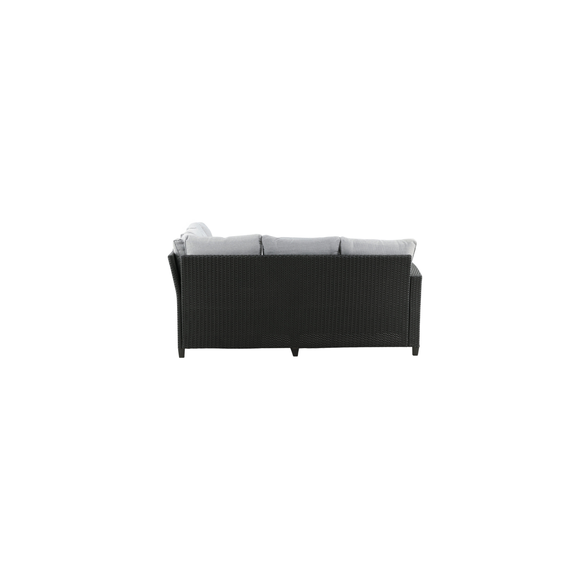 Brentwood Corner sofa - Black/Grey Svart/Grå