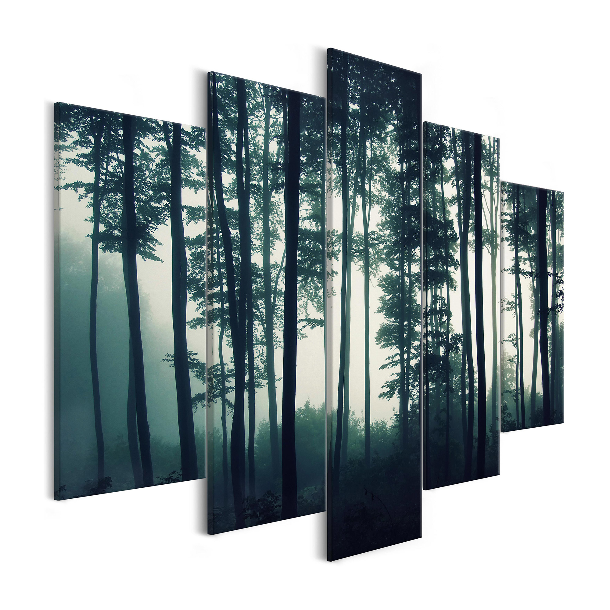 Tavla Arkiio Dark Forest Wide 5 delar