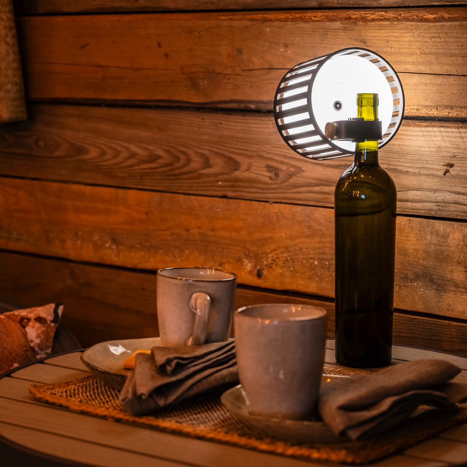 Bordslampa Gnosjö Konstsmide Bottle USB