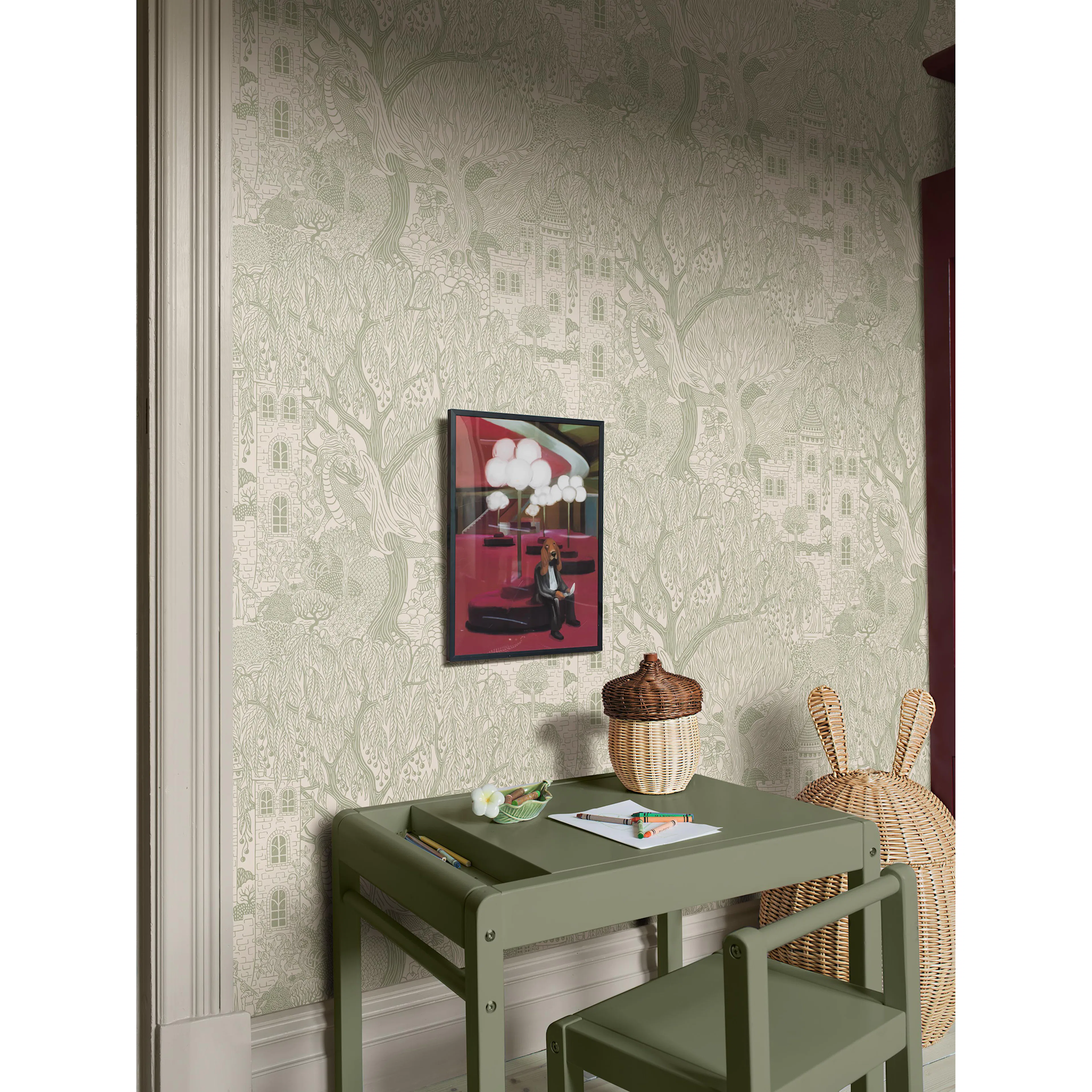 Tapet Boråstapeter Fairyland Kingdom of the Willow 8144