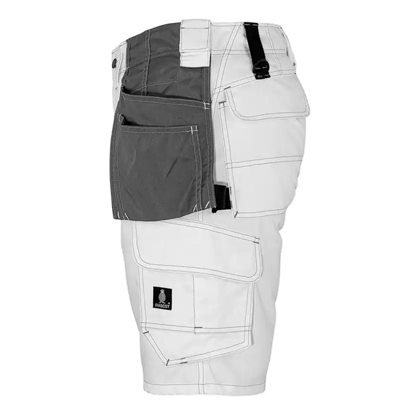 Mascot HARDWEAR Shorts med hängfickor 09349-154-06 Storlek: C56, Färg: Vit