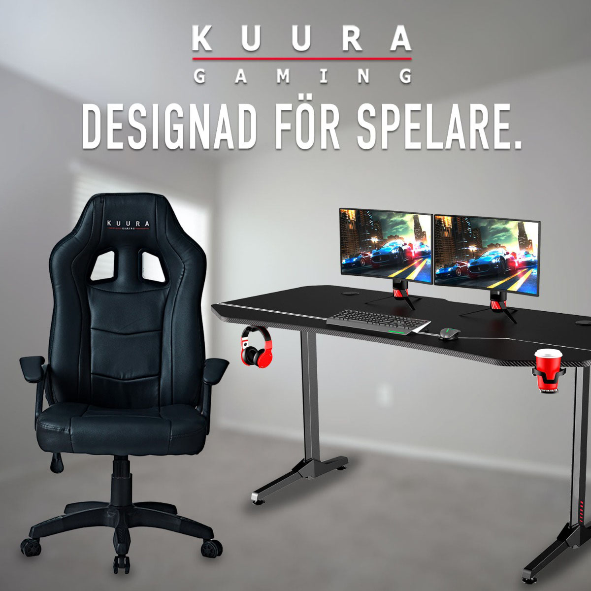 Gamingbord Kuura RGB